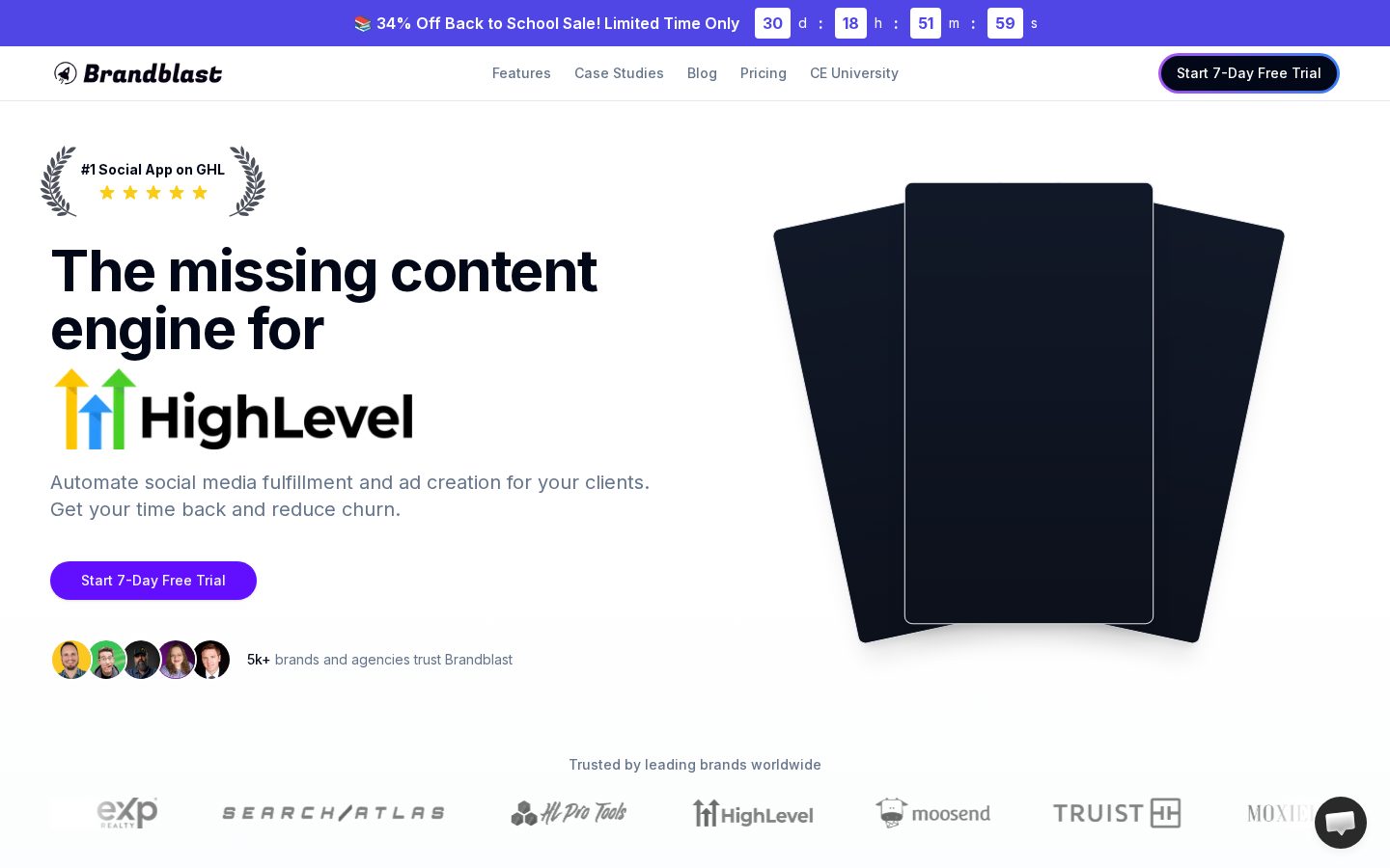 Brandblast Homepage
