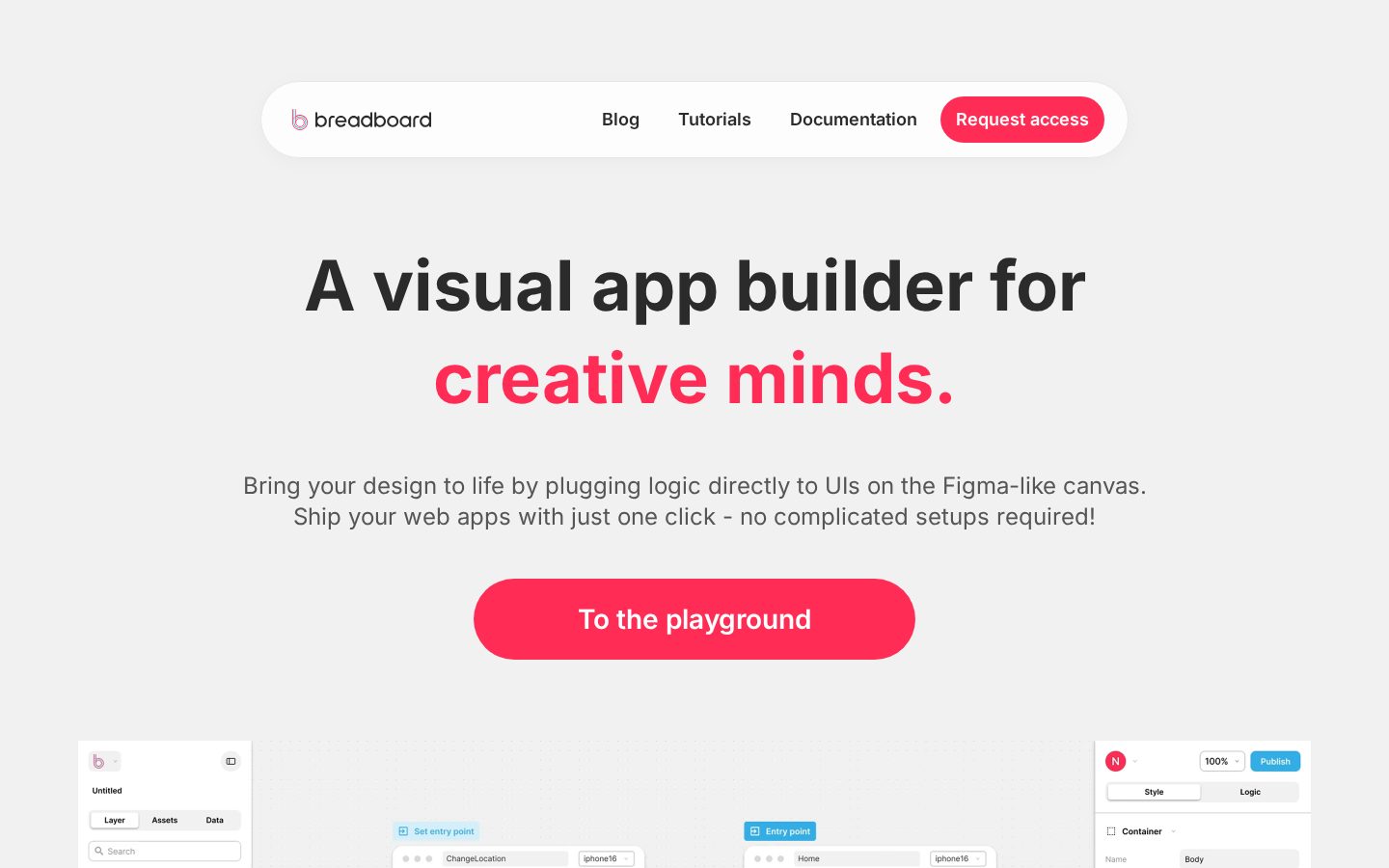 Breadboard Homepage