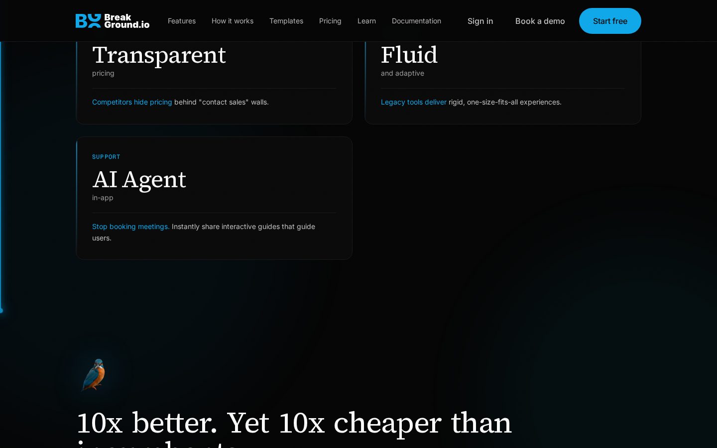 BreakGround Pricing