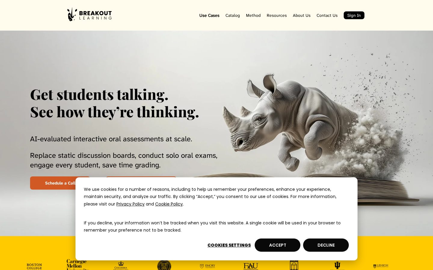 Breakout Learning Homepage