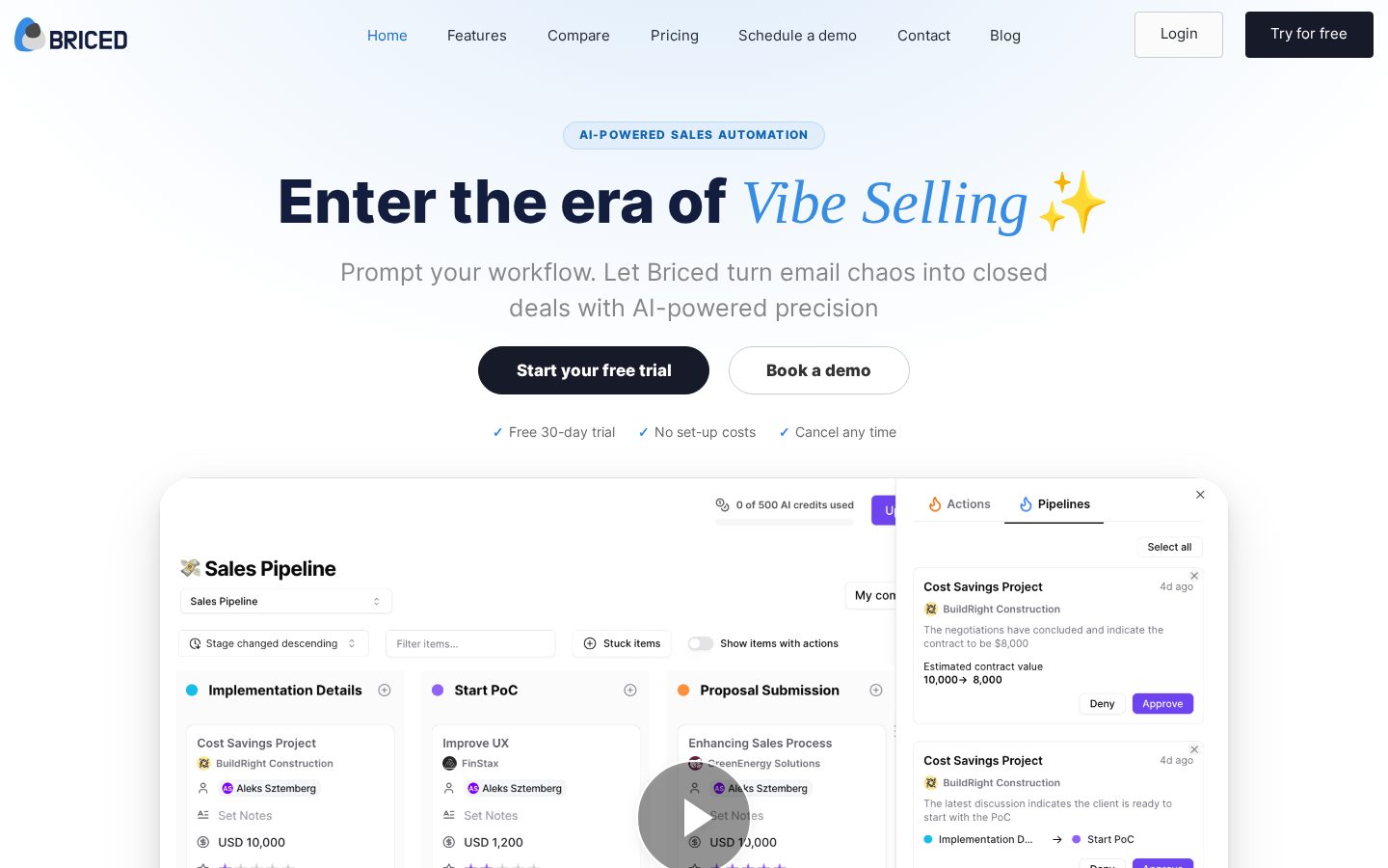 Briced Homepage