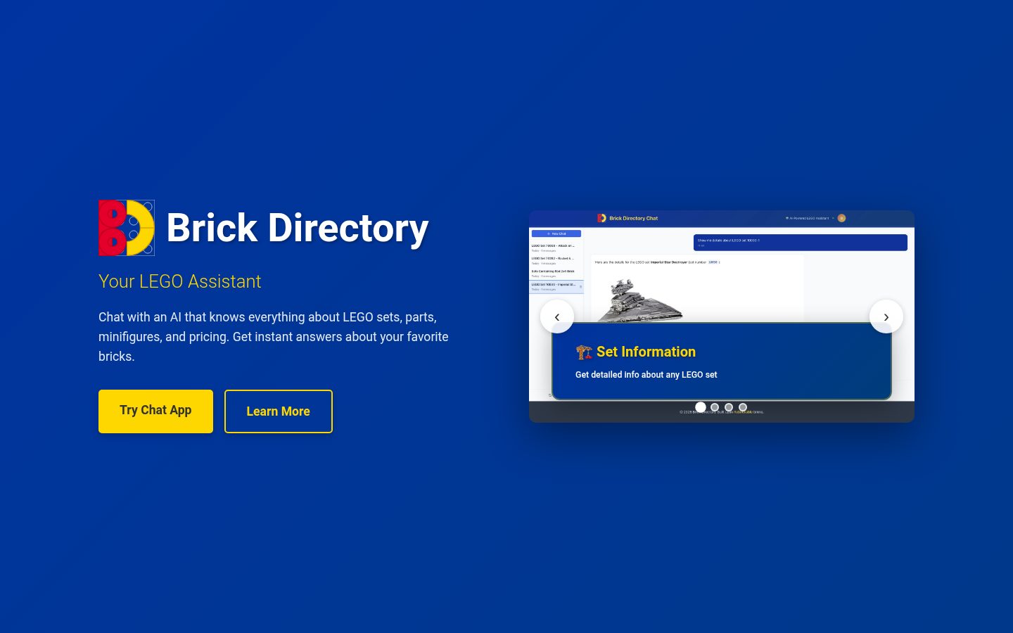 Brick Directory Homepage