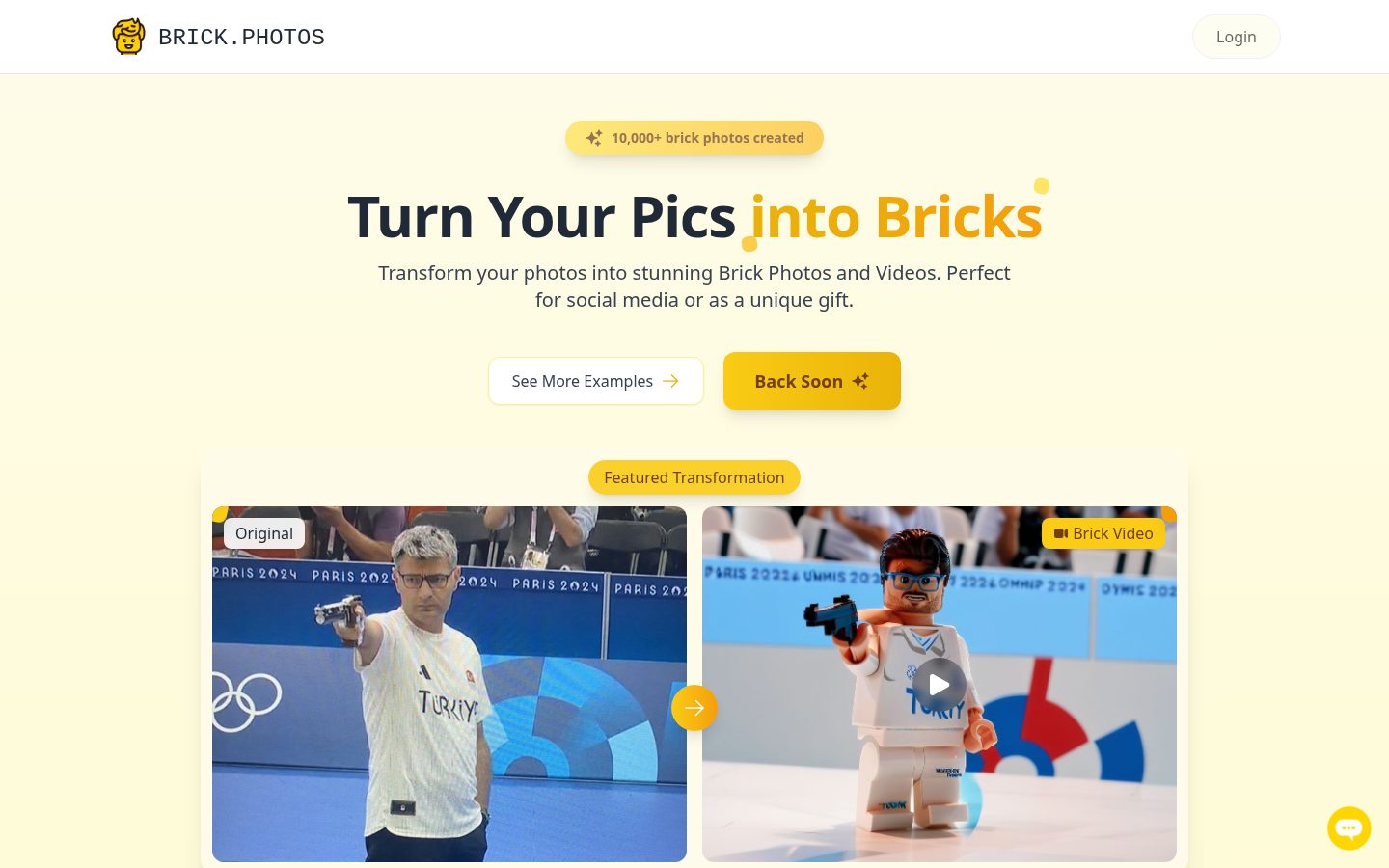Brick.Photos Homepage
