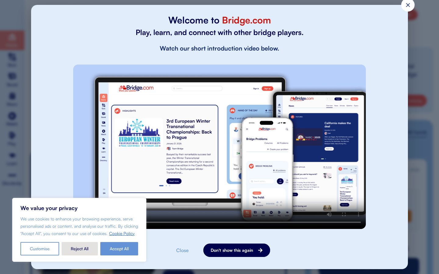 Bridge Homepage