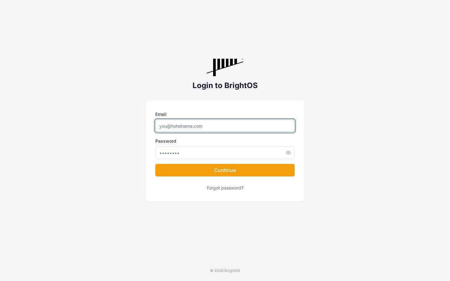 Bright OS Homepage