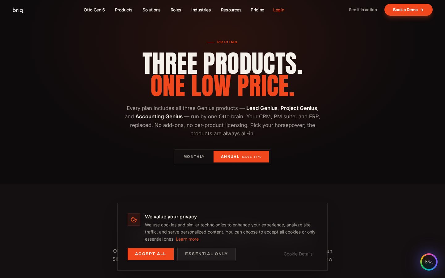 Briq AI Pricing