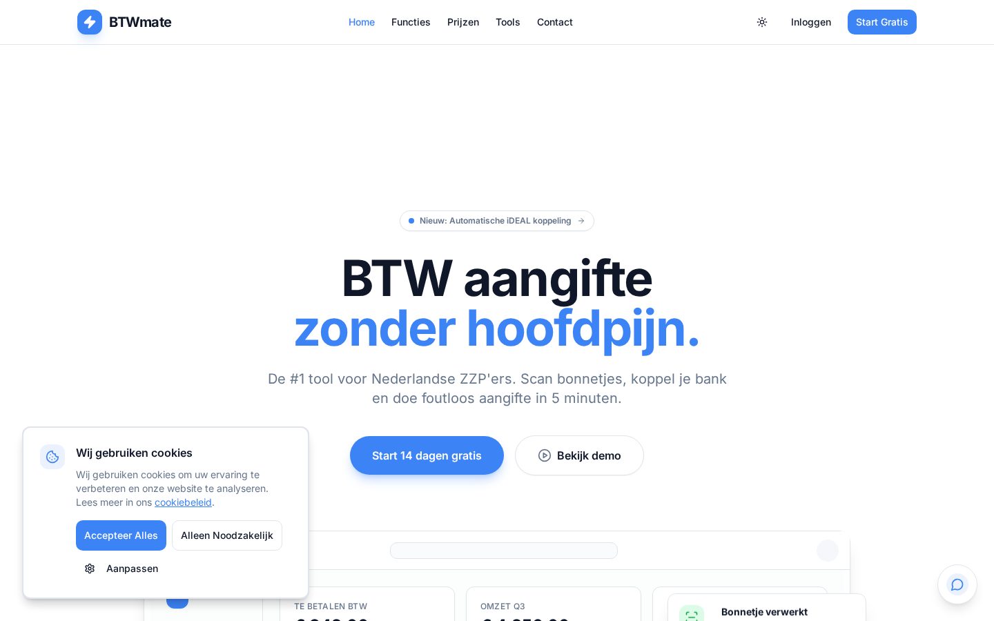 BTWmate Homepage
