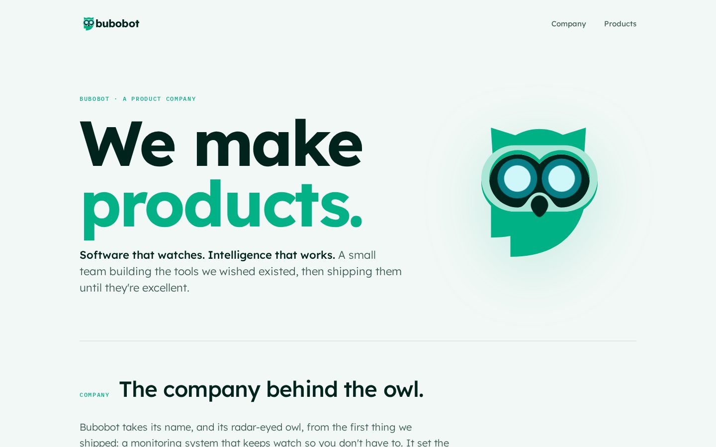 Bubobot Homepage