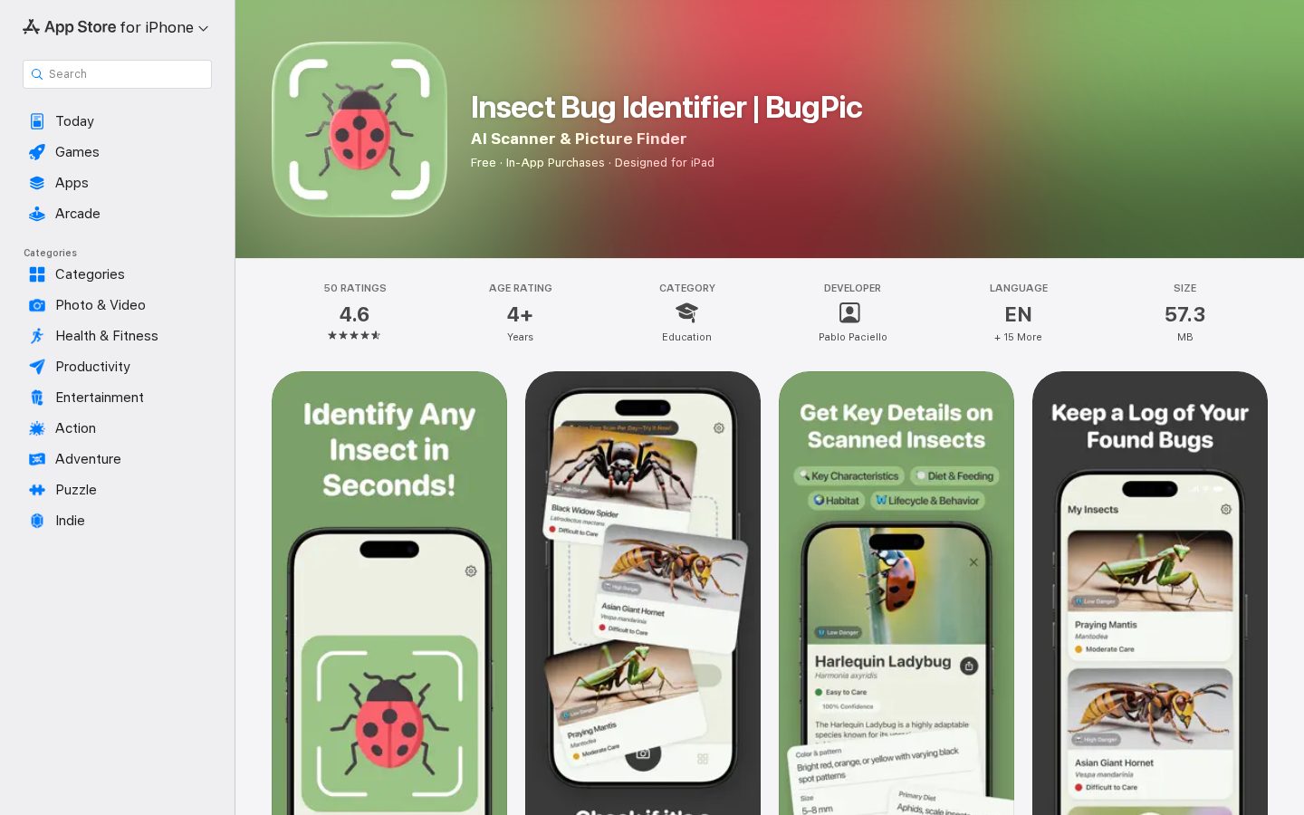 BugPic Homepage