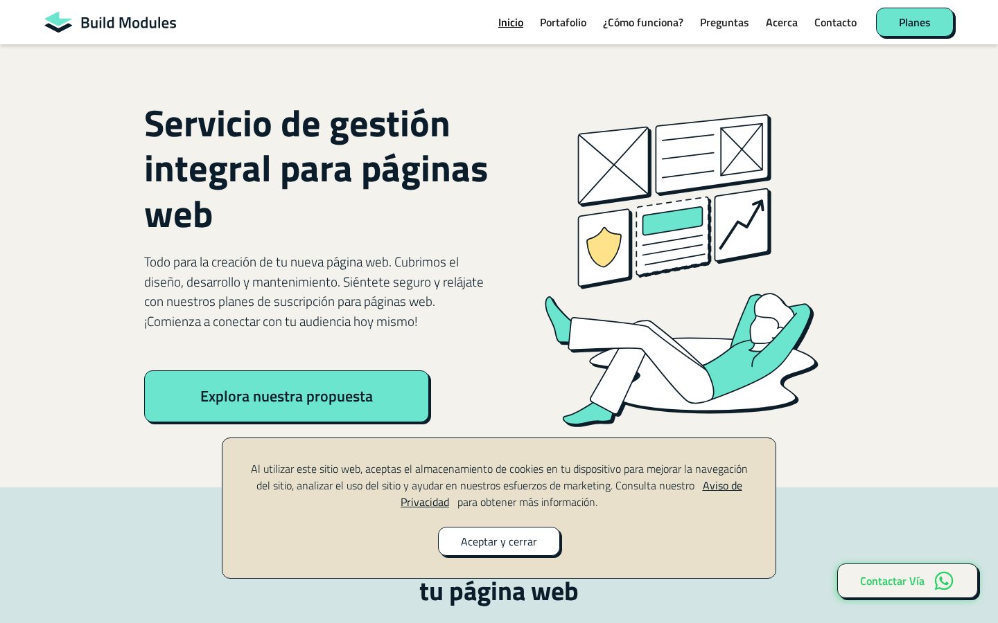 Build Modules Homepage