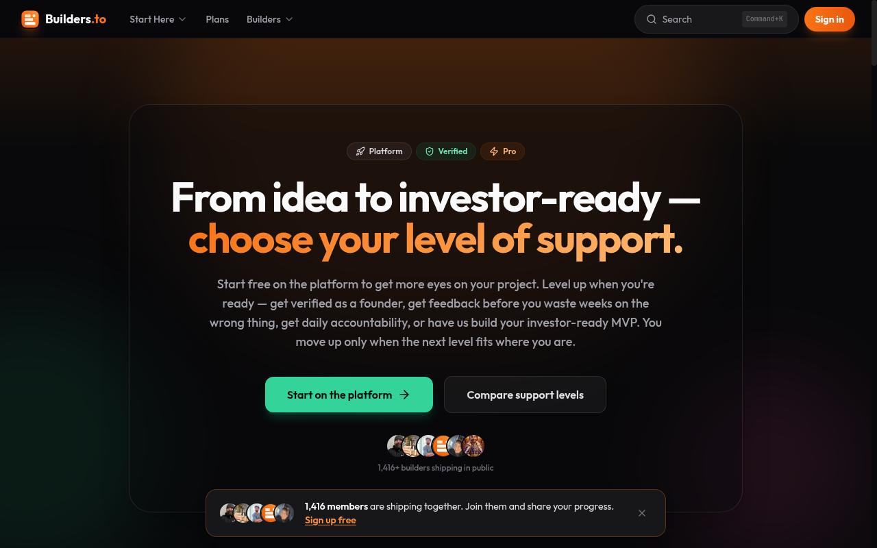 Builders Homepage