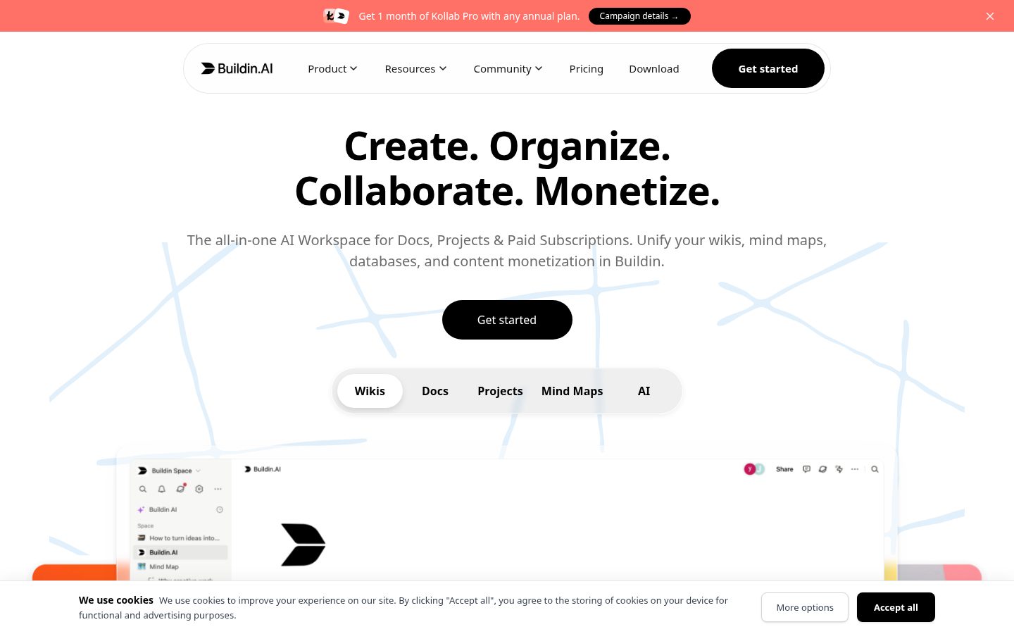BuildIn.AI Homepage