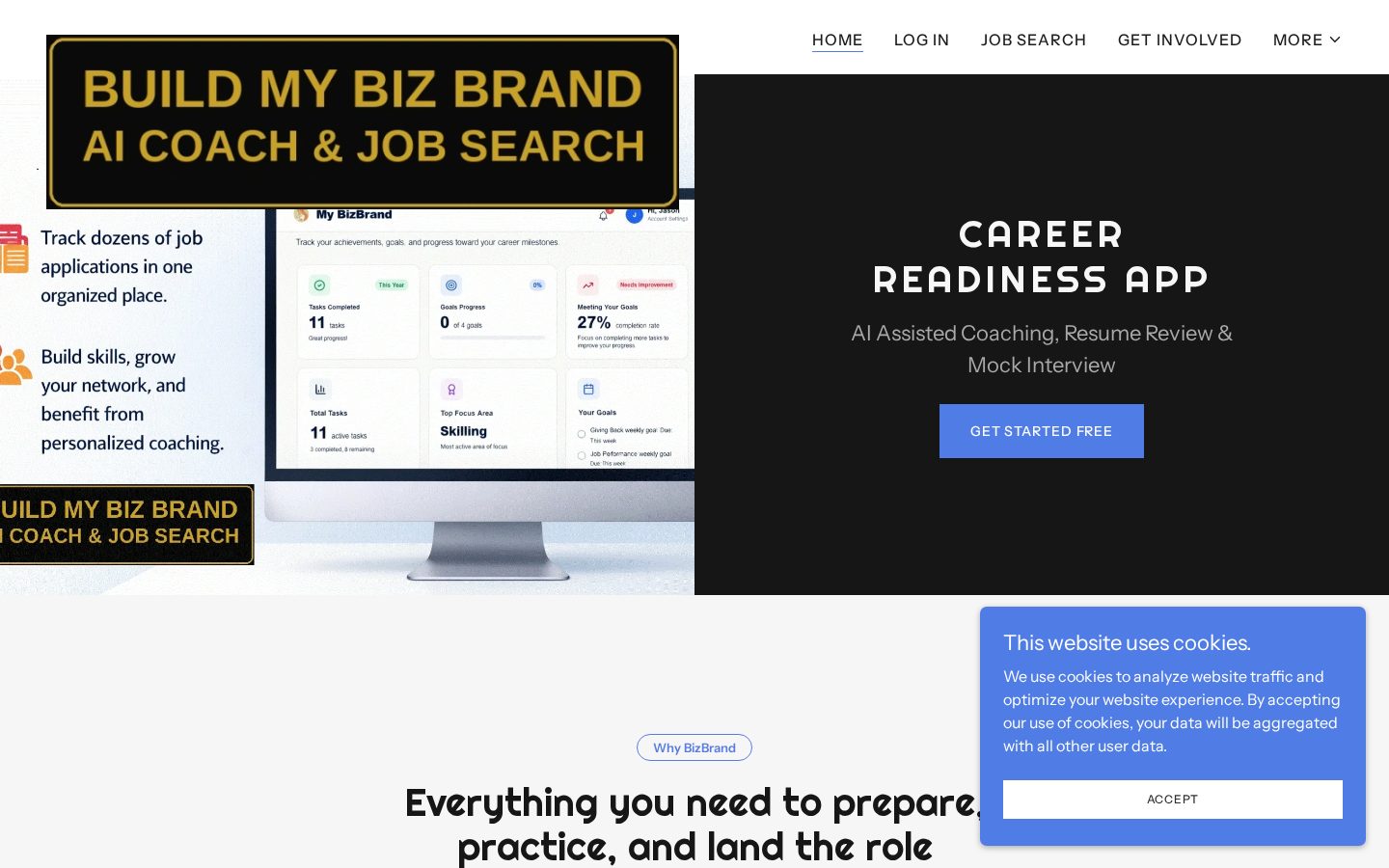 BuildMyBizBrand Homepage