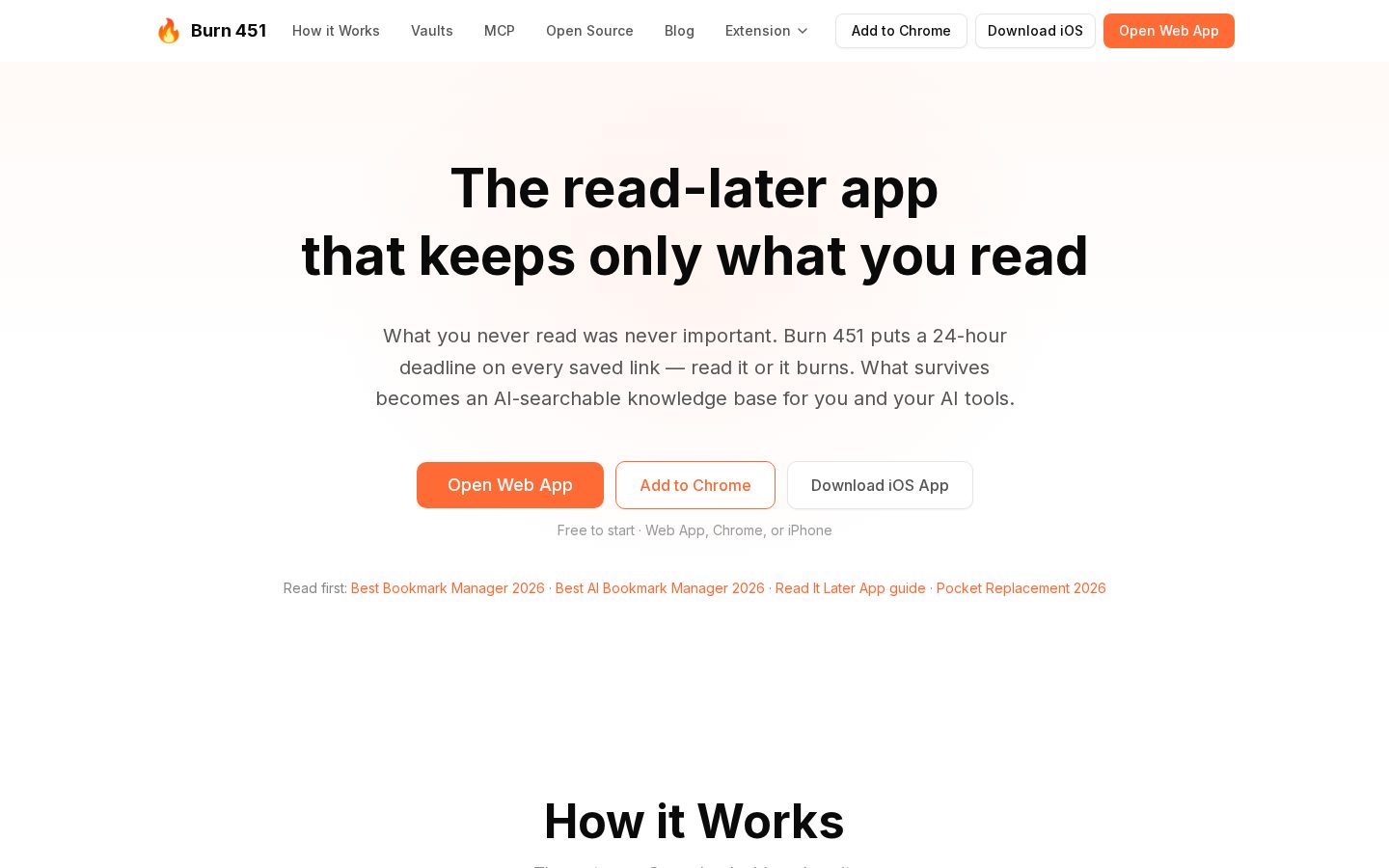 Burn 451 Homepage