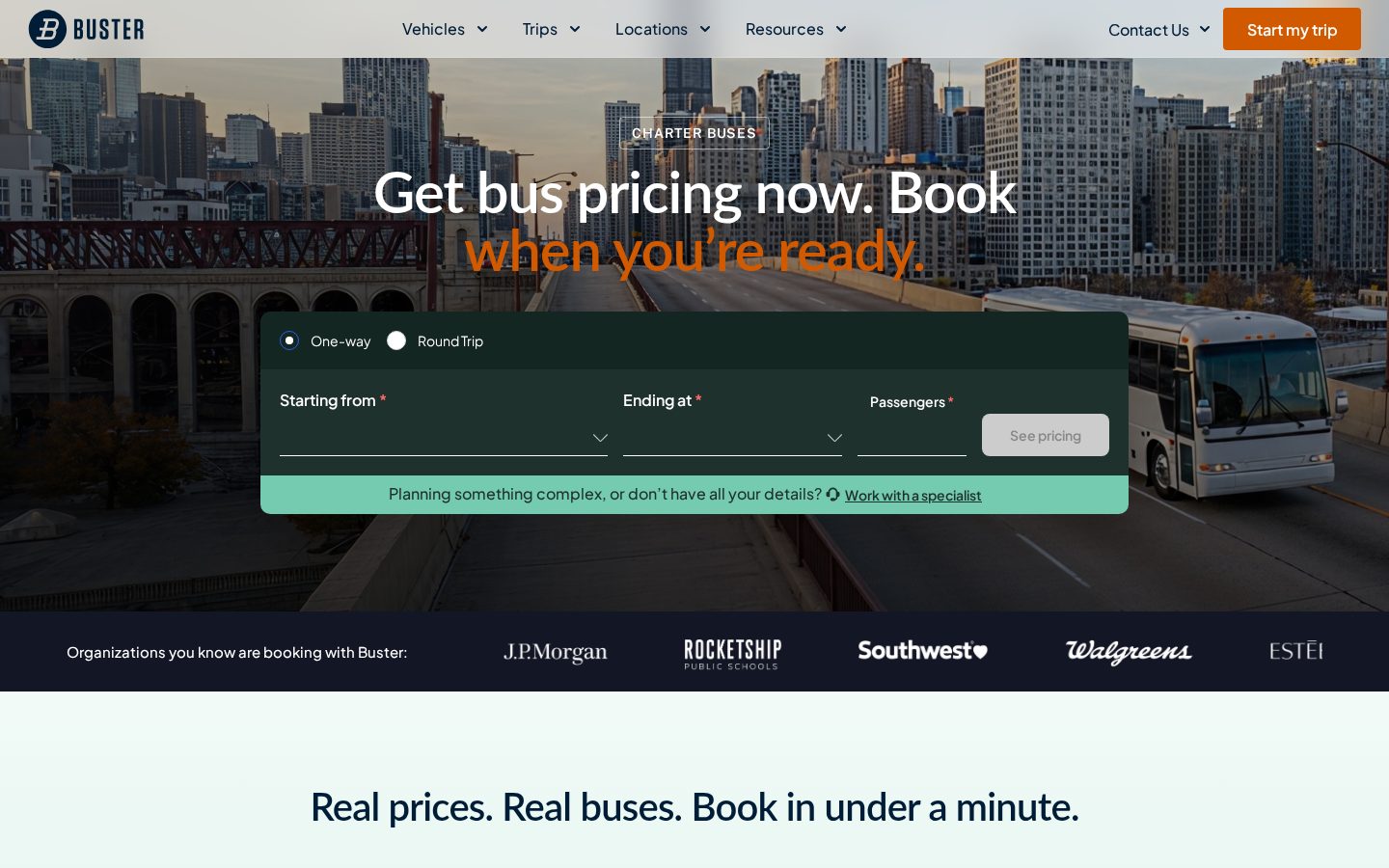 Buster Homepage