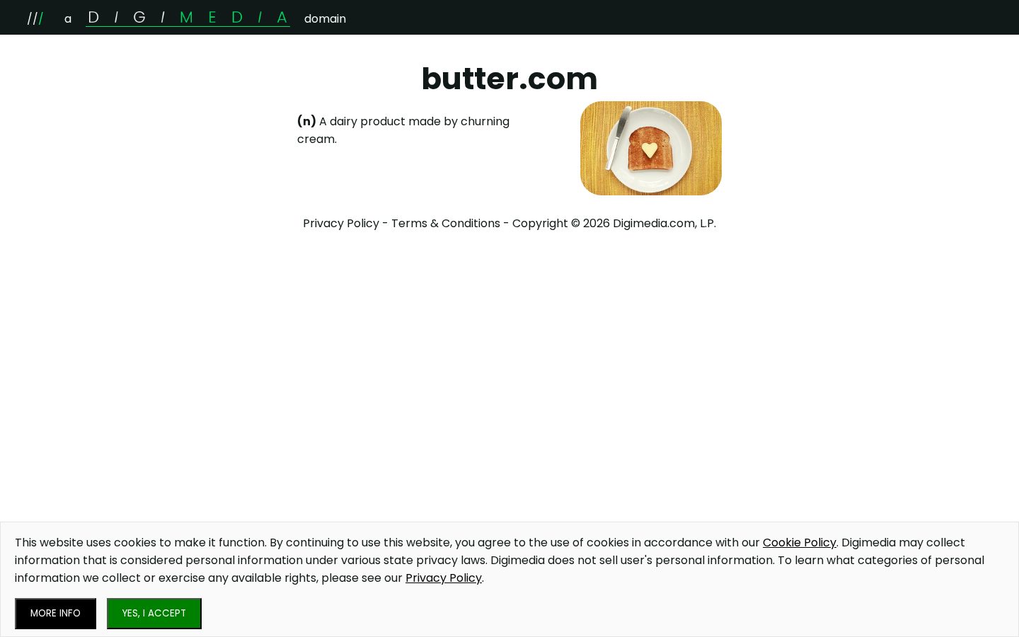 Butter Homepage