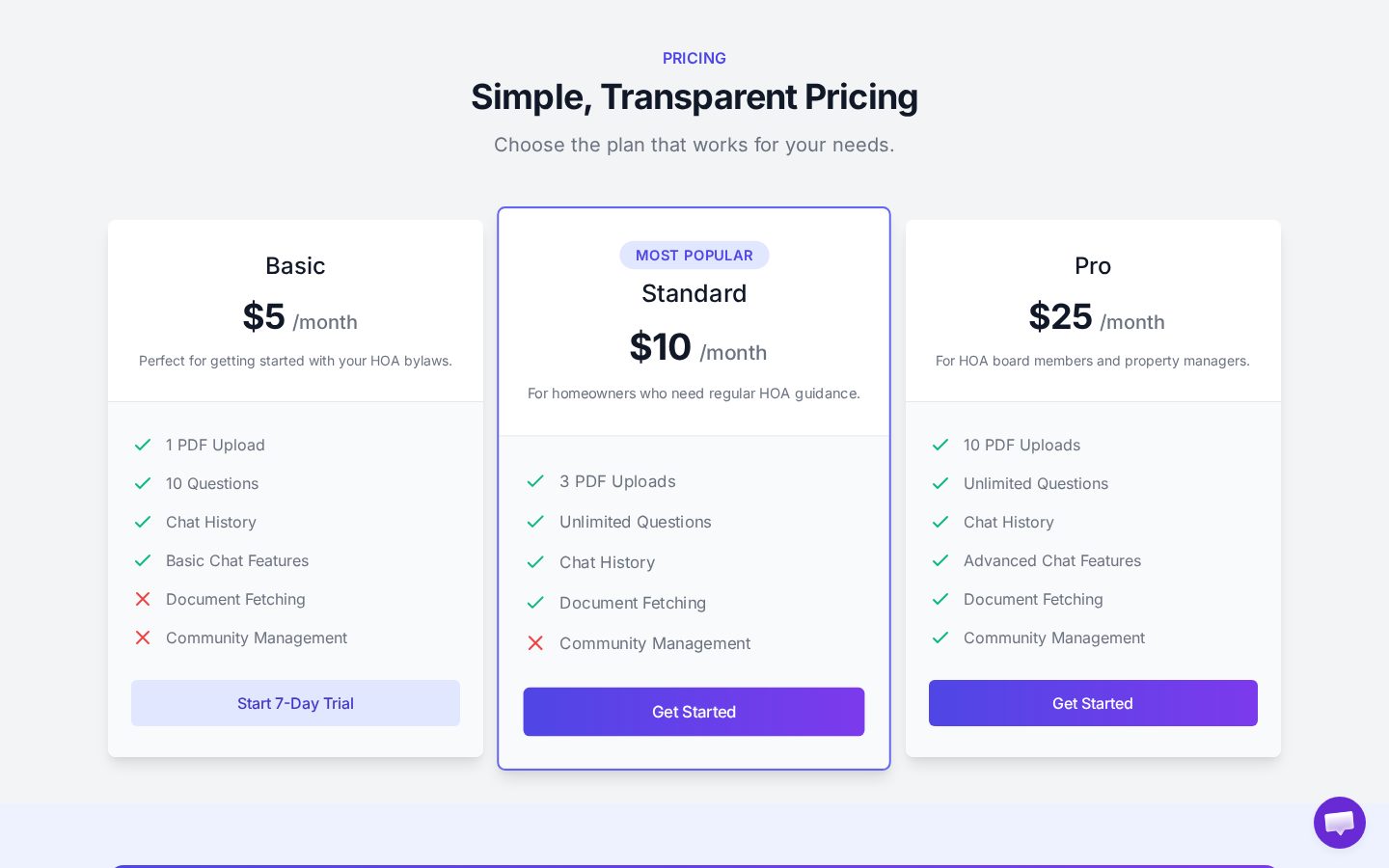 BylawsChat Pricing