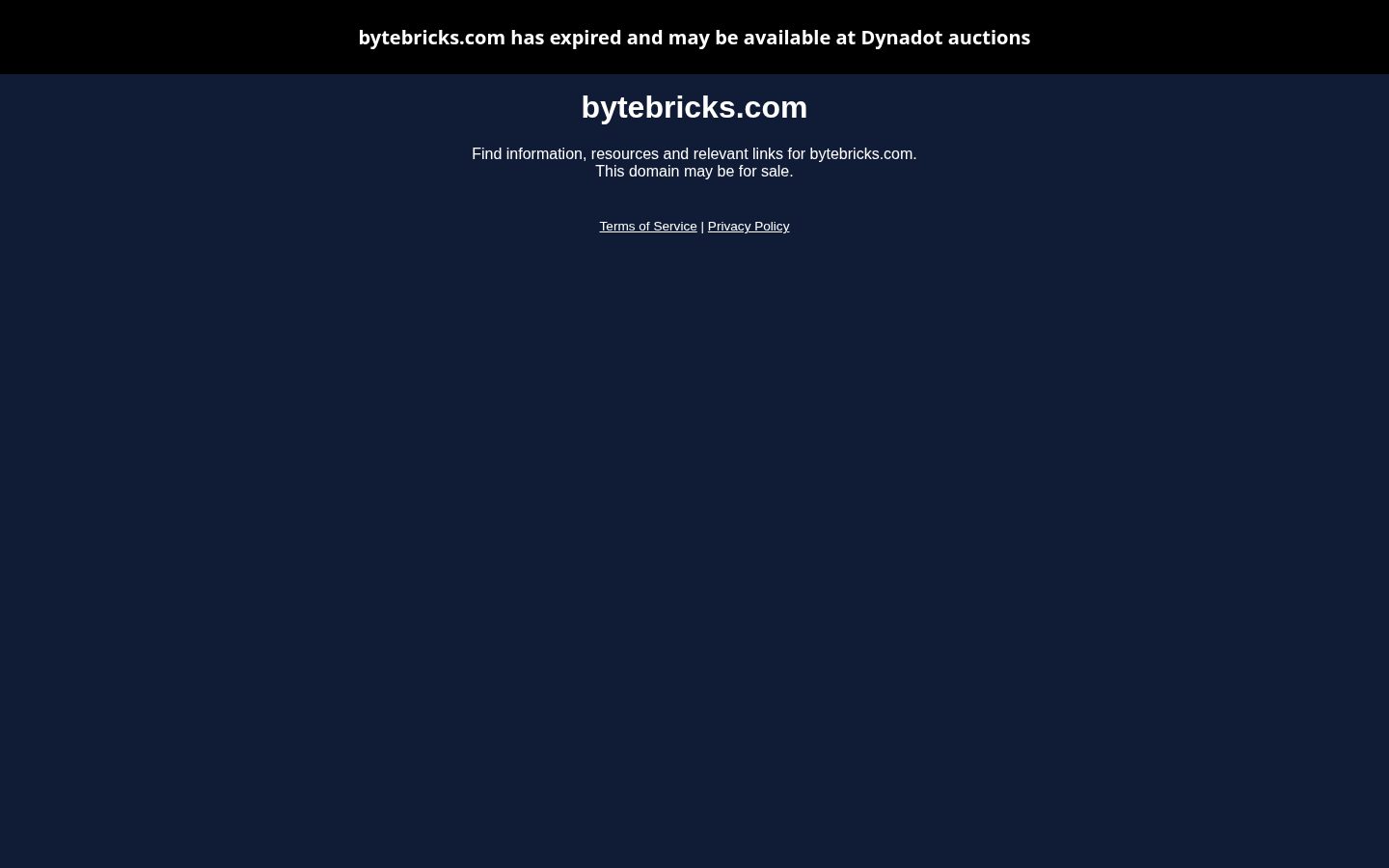 ByteBricks Homepage