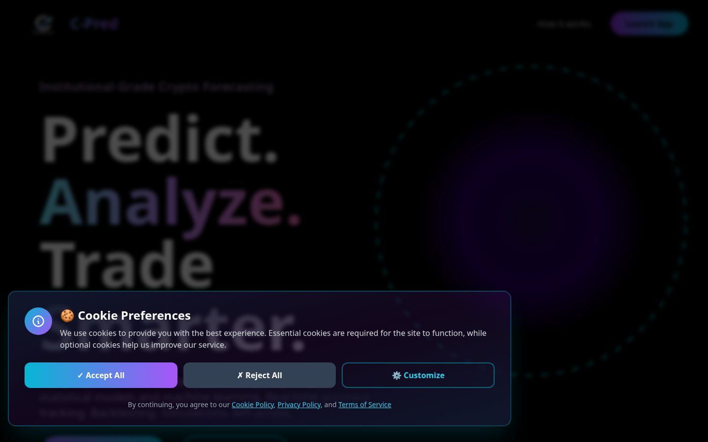 C-pred Homepage