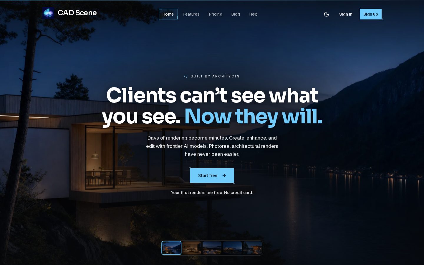 CAD Scene Homepage