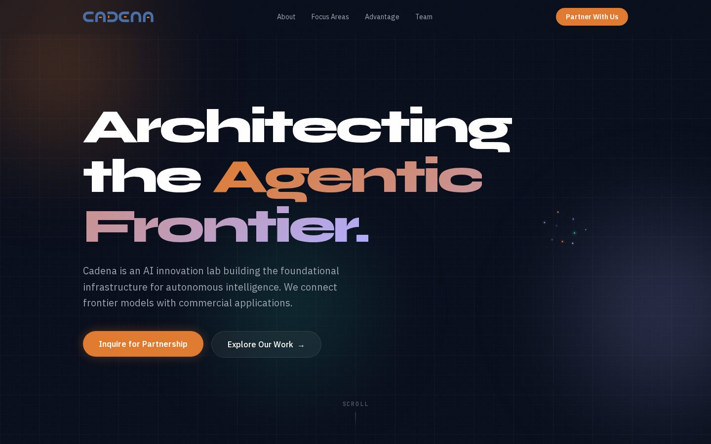 Cadena Homepage