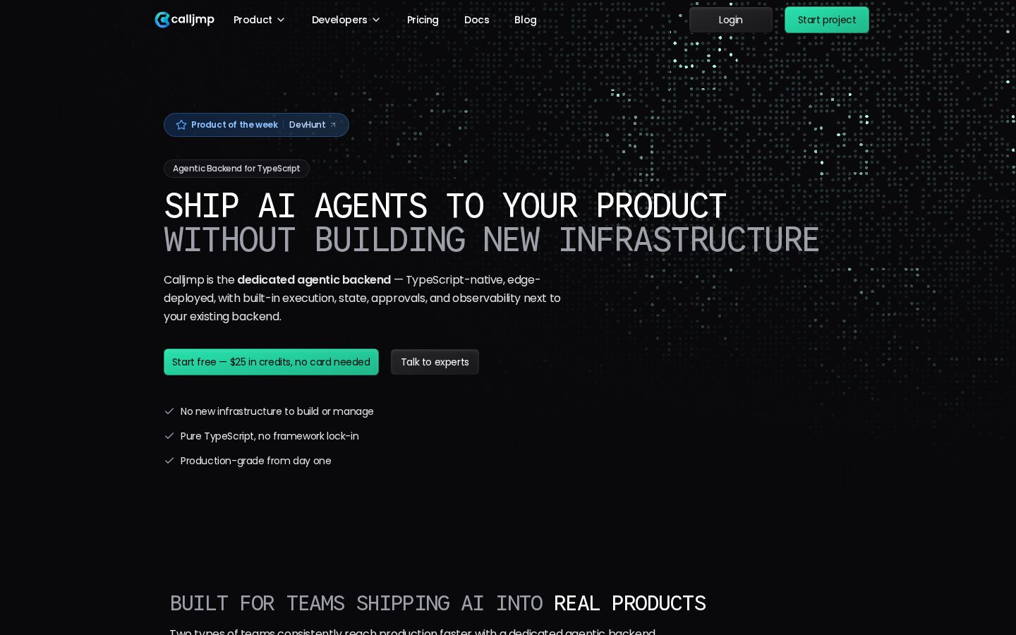 Calljmp Homepage