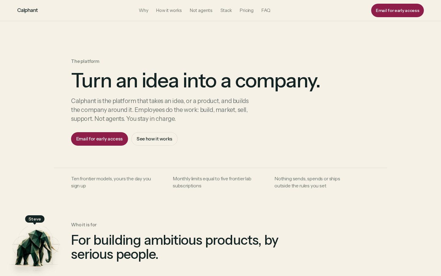 Calphant Homepage