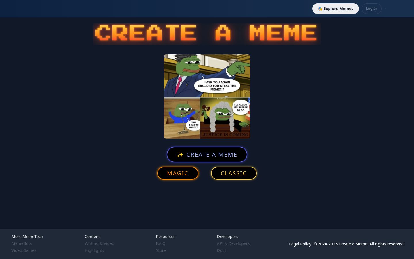 CAM Homepage