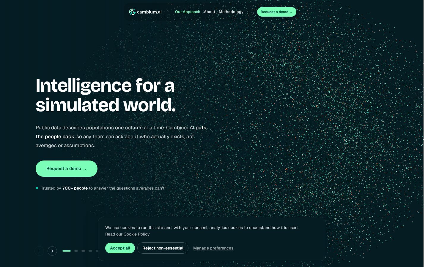 Cambium AI Marketing Homepage