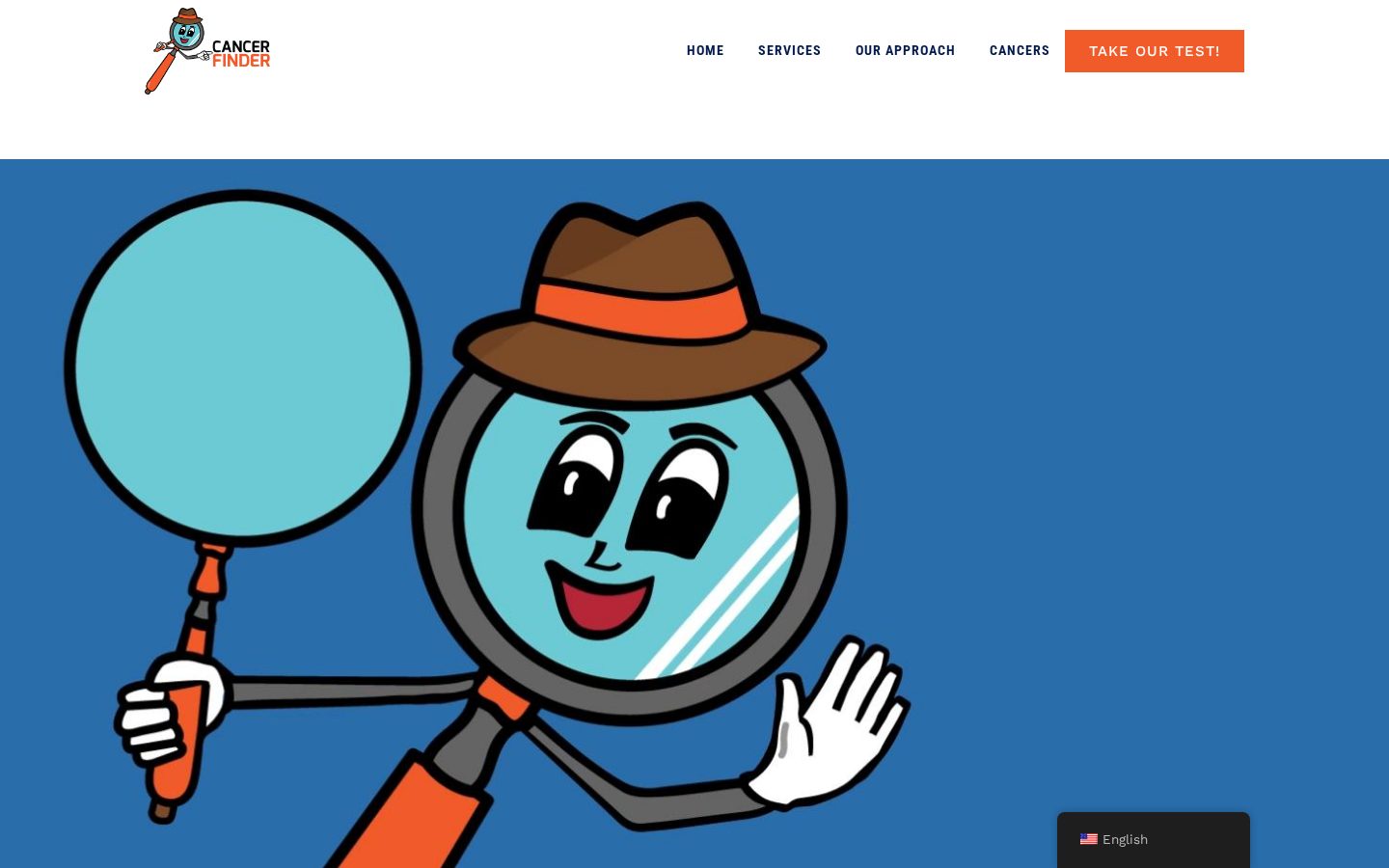 Cancerfinder Homepage