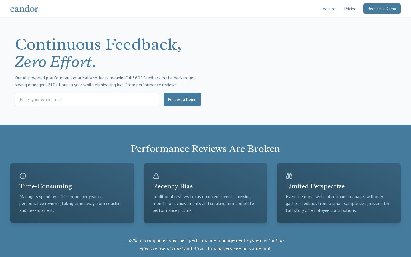Candor Homepage