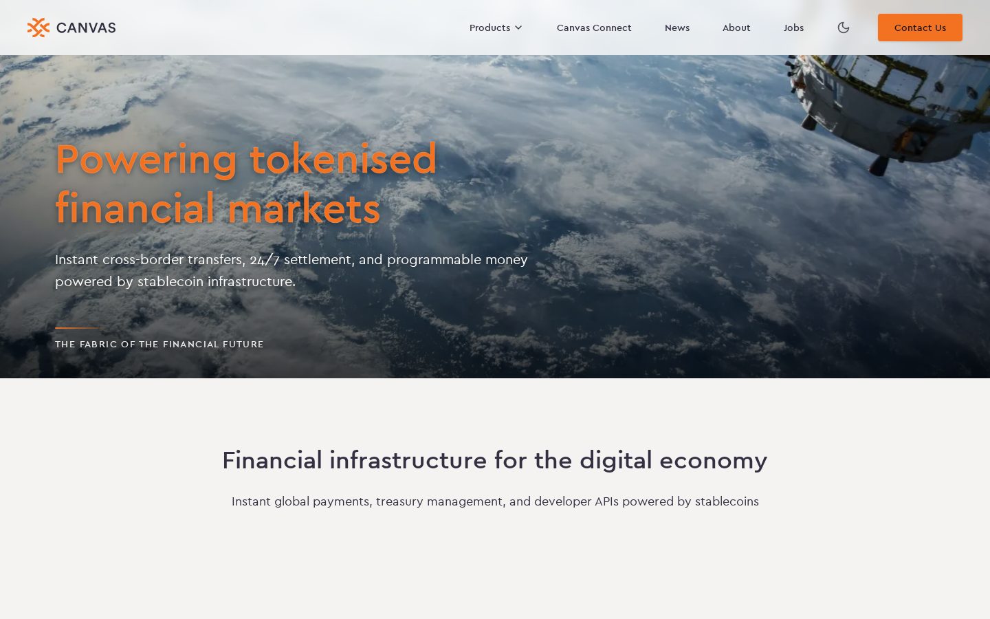 Canvas Homepage