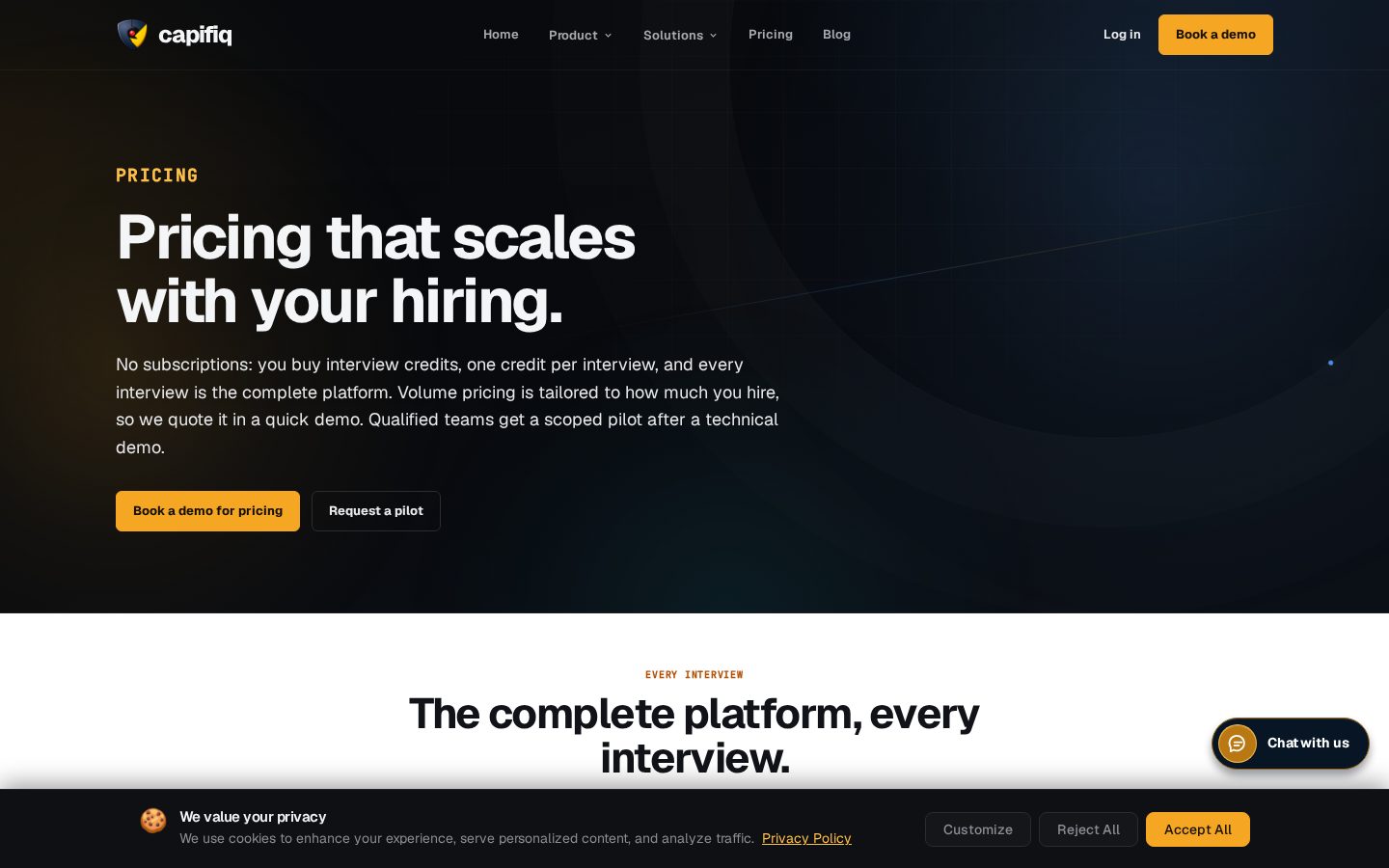 Capifiq.ai Pricing
