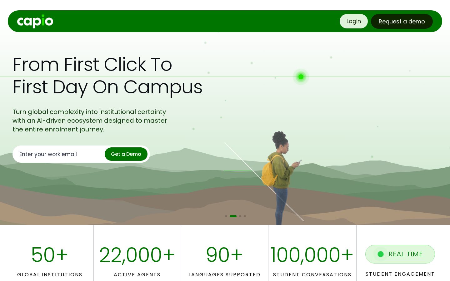 Capio Homepage