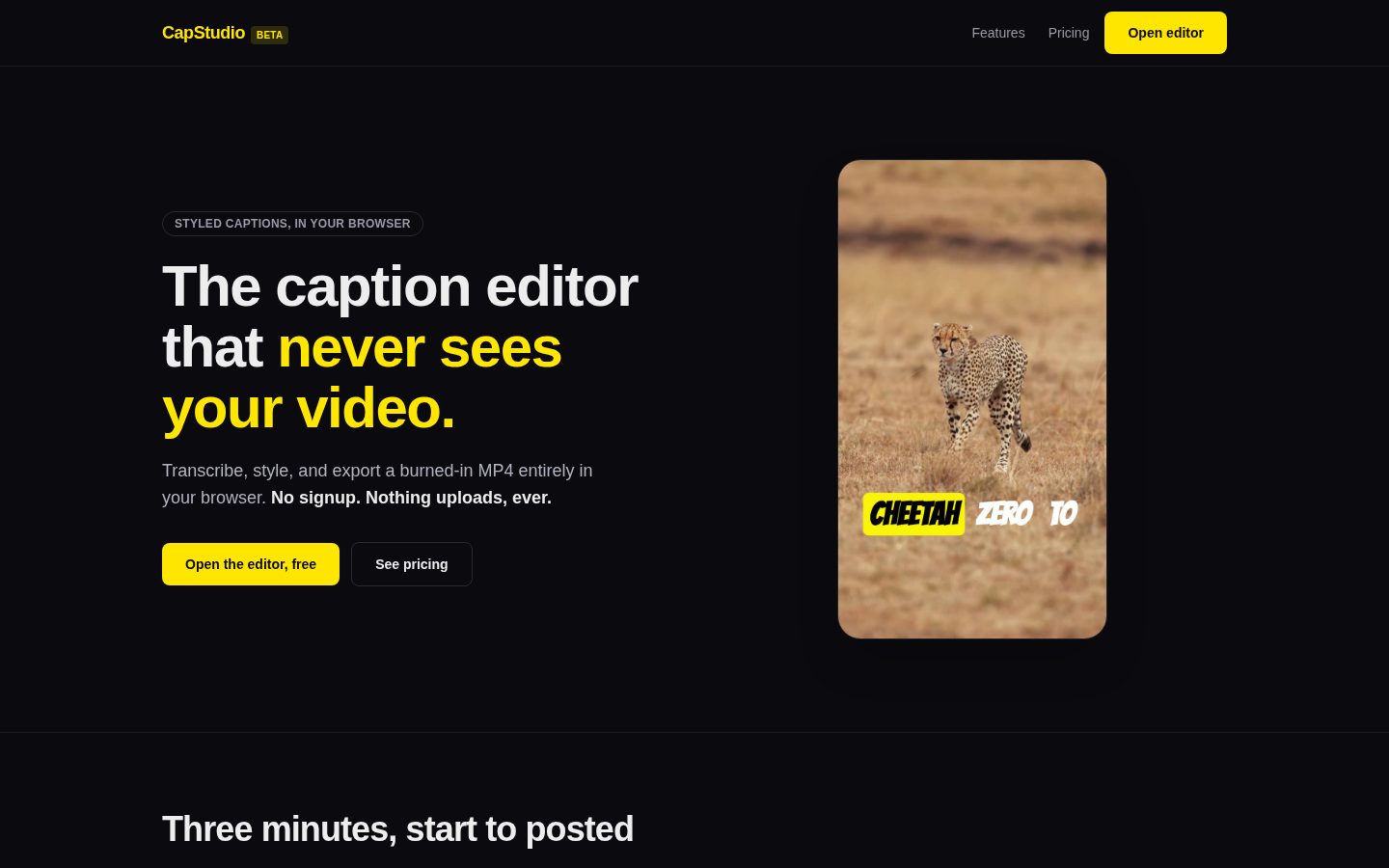 CapStudio Homepage