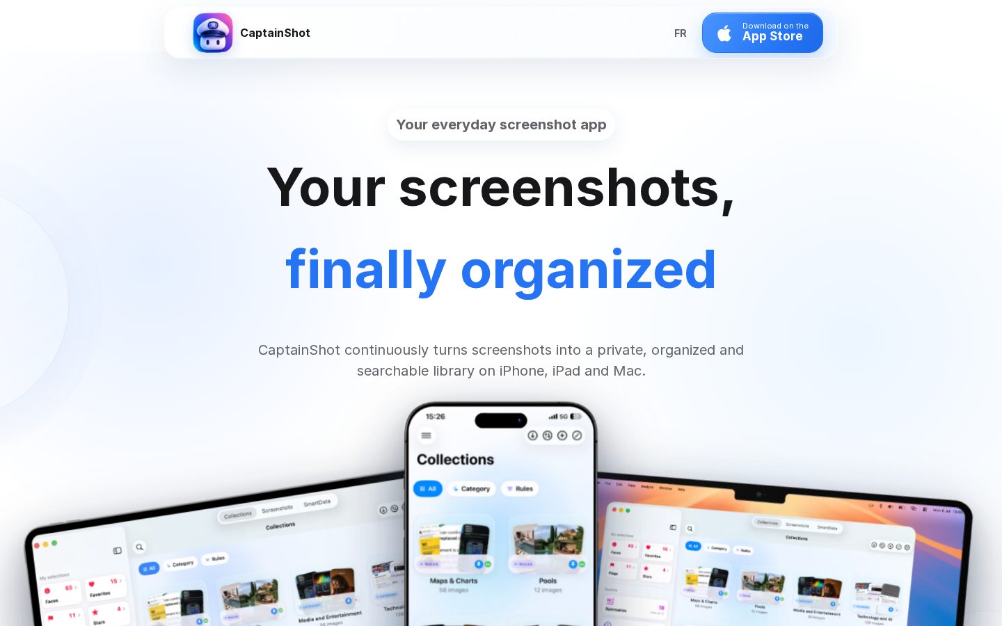 CaptainShot Homepage