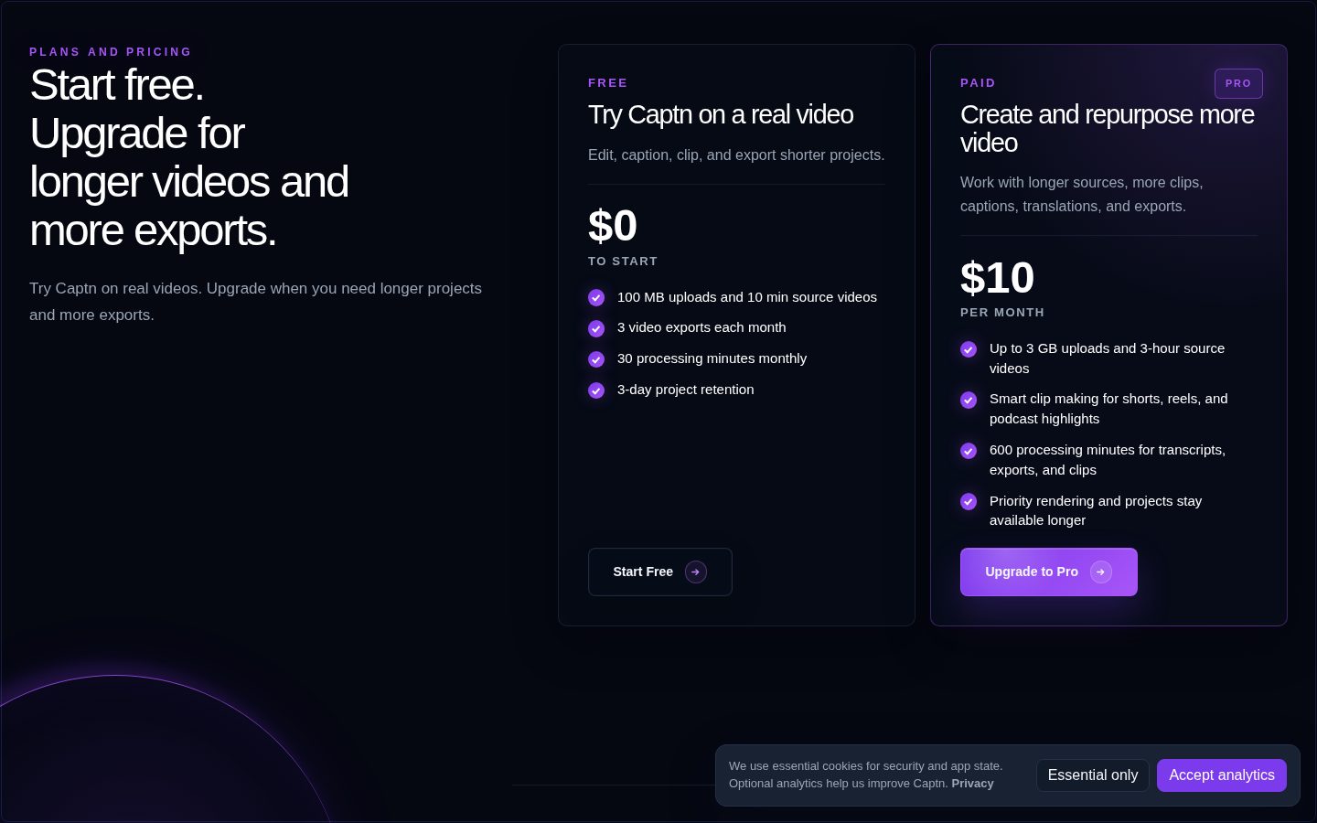Captn Pricing
