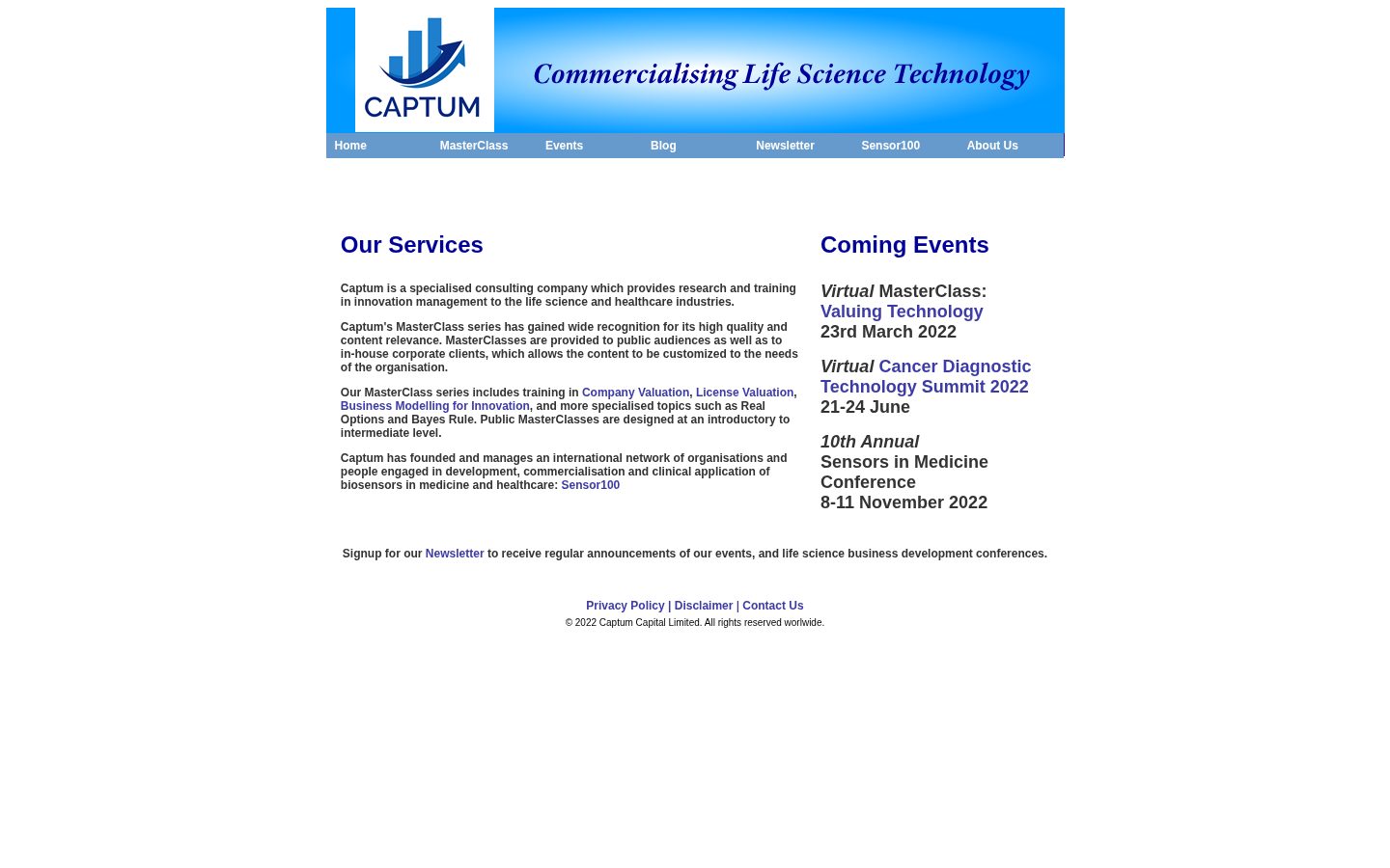 Captum Homepage
