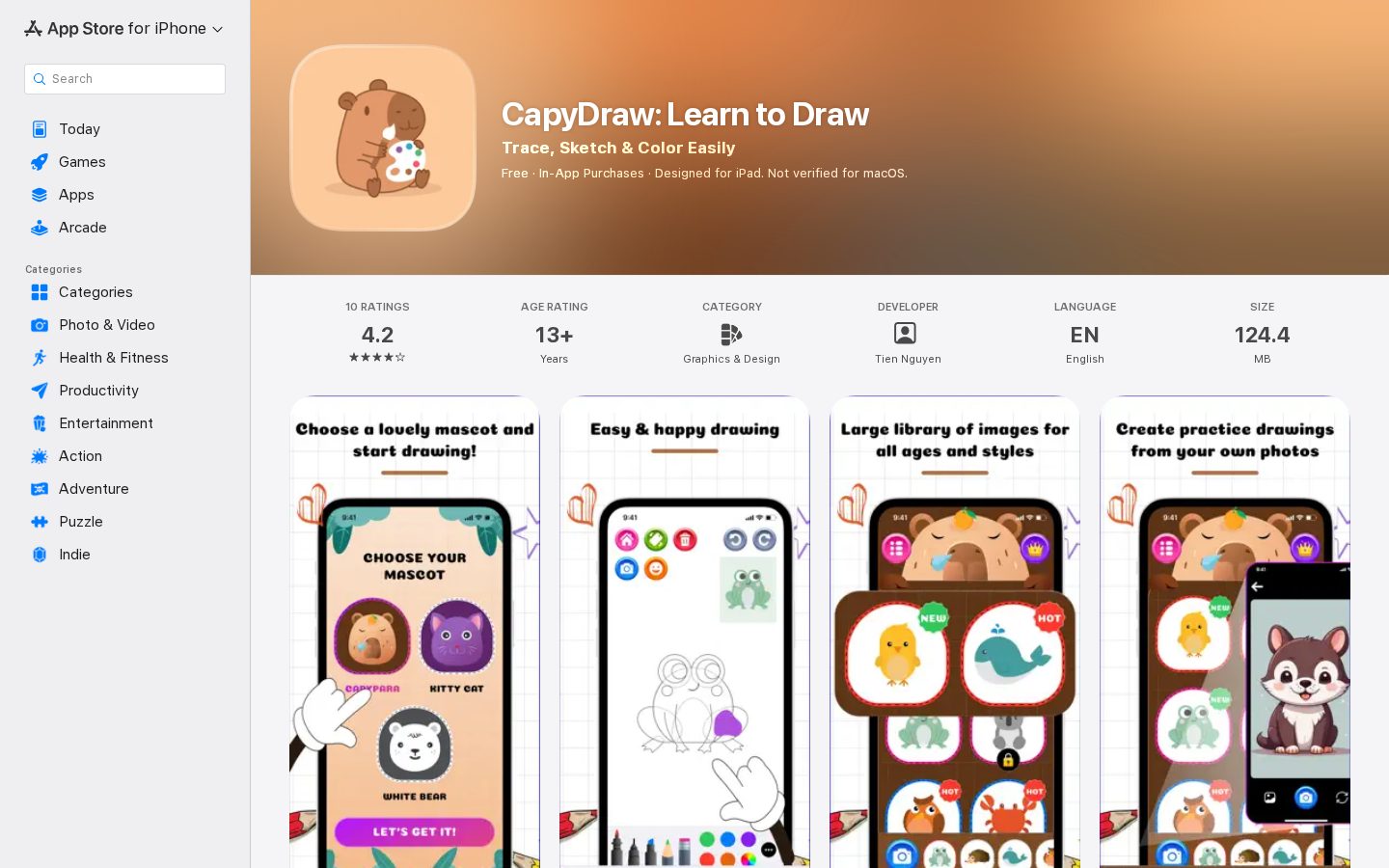 Capydraw Homepage