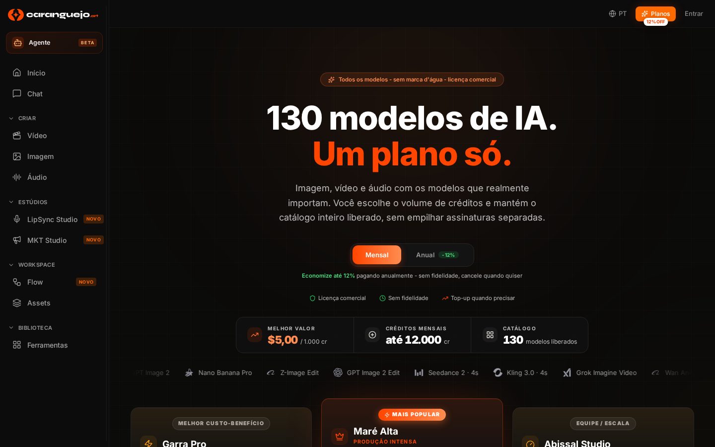 Caranguejo.art Pricing