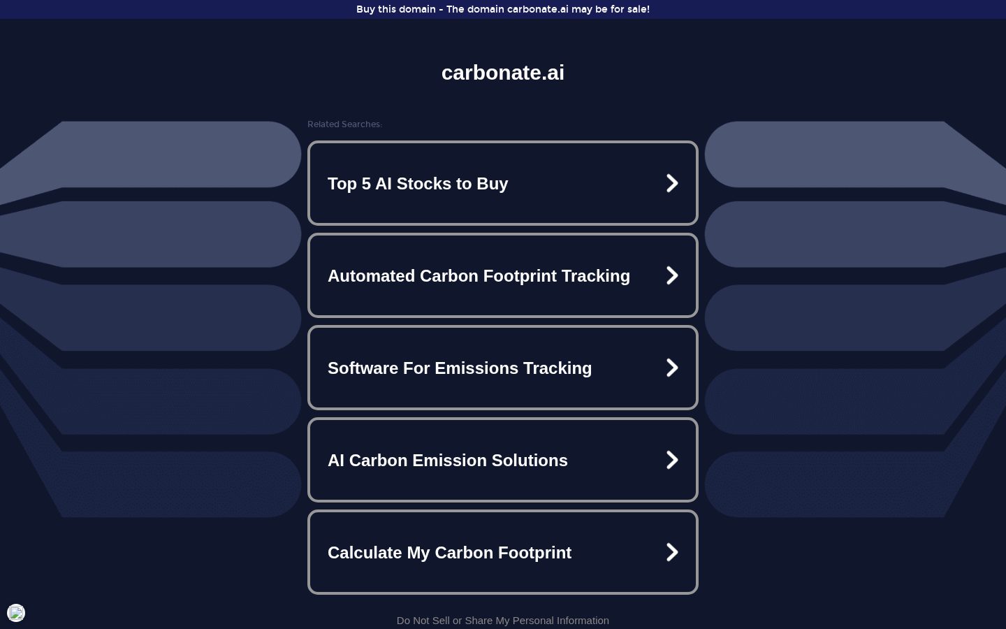 Carbonate Homepage