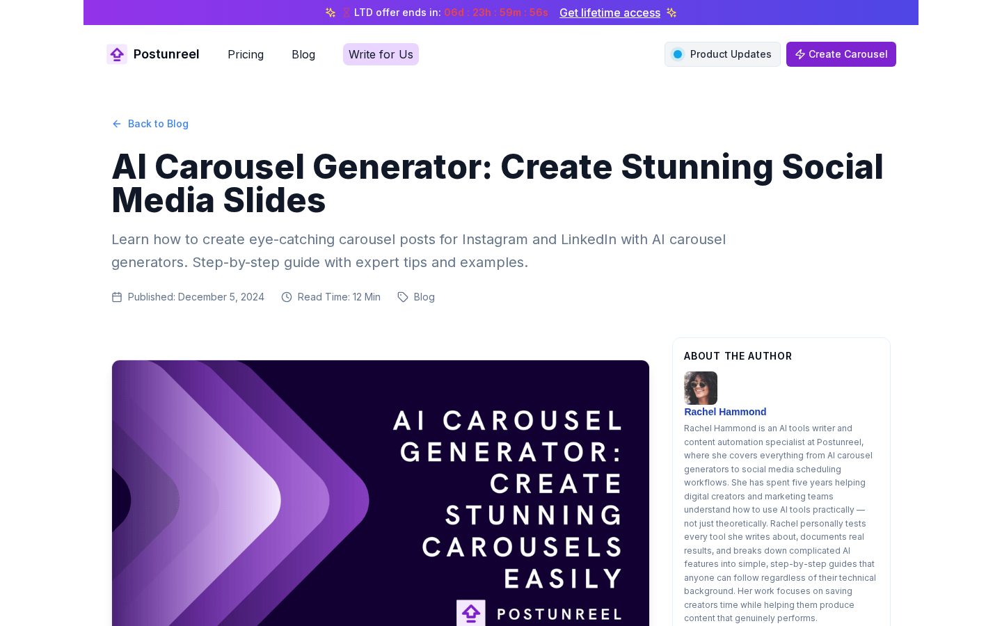 carousel maker Homepage