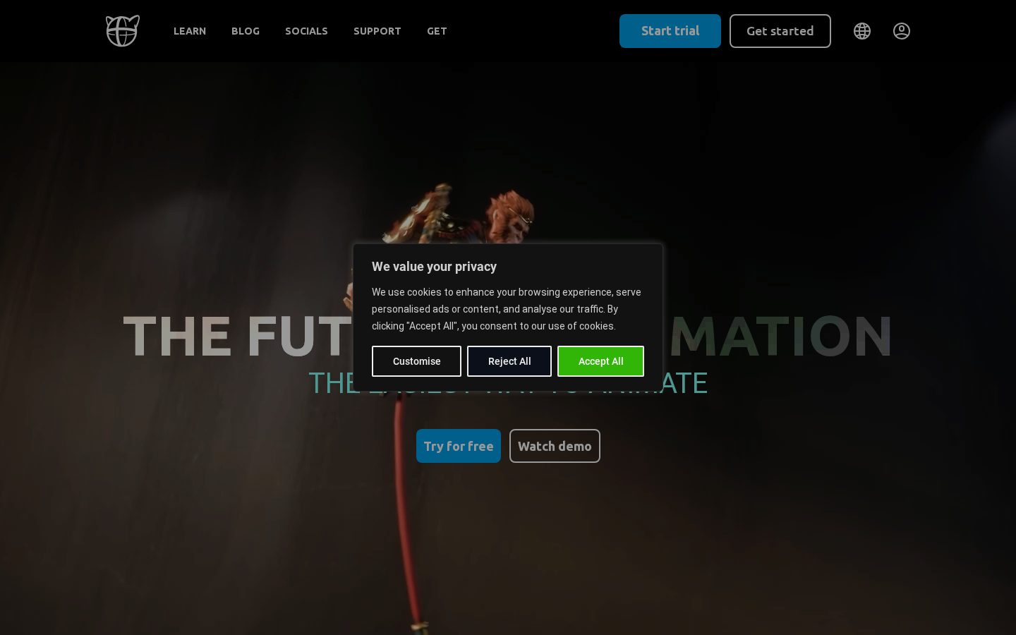 Cascadeur Homepage