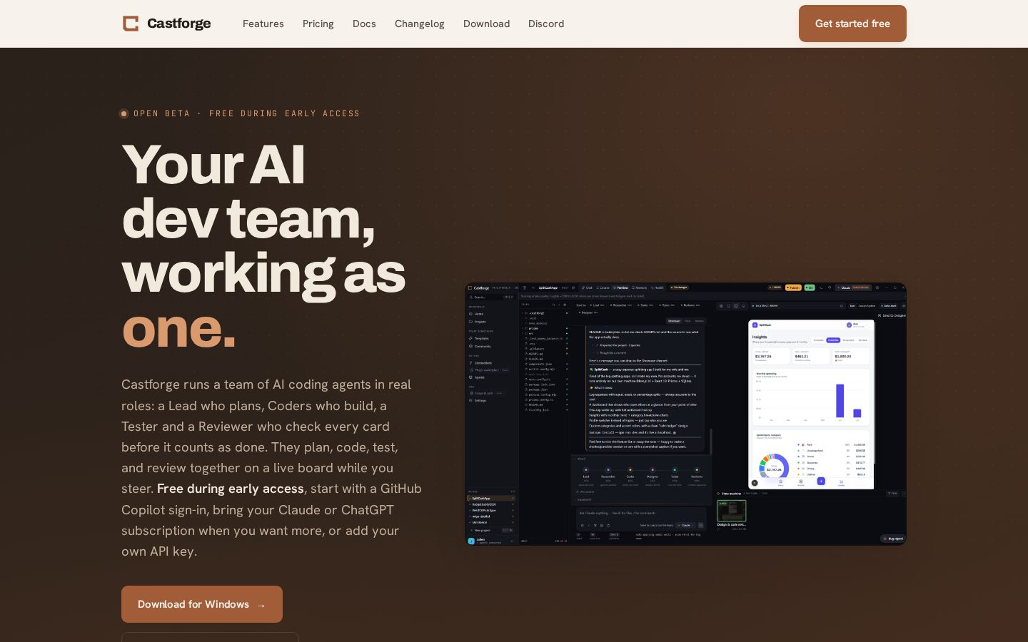 Castforge Homepage
