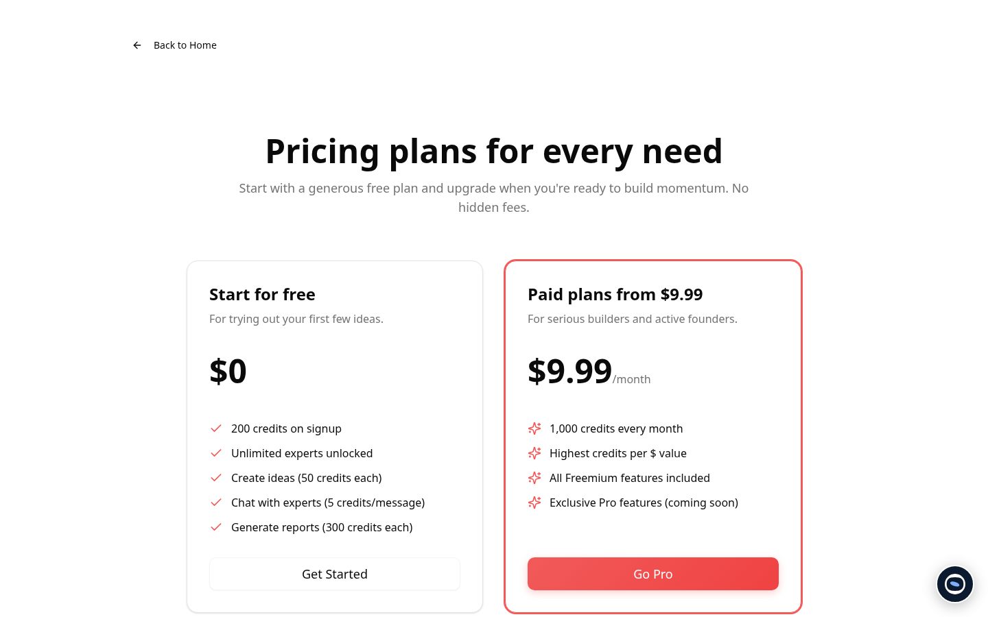 Catalyst Pro app Pricing