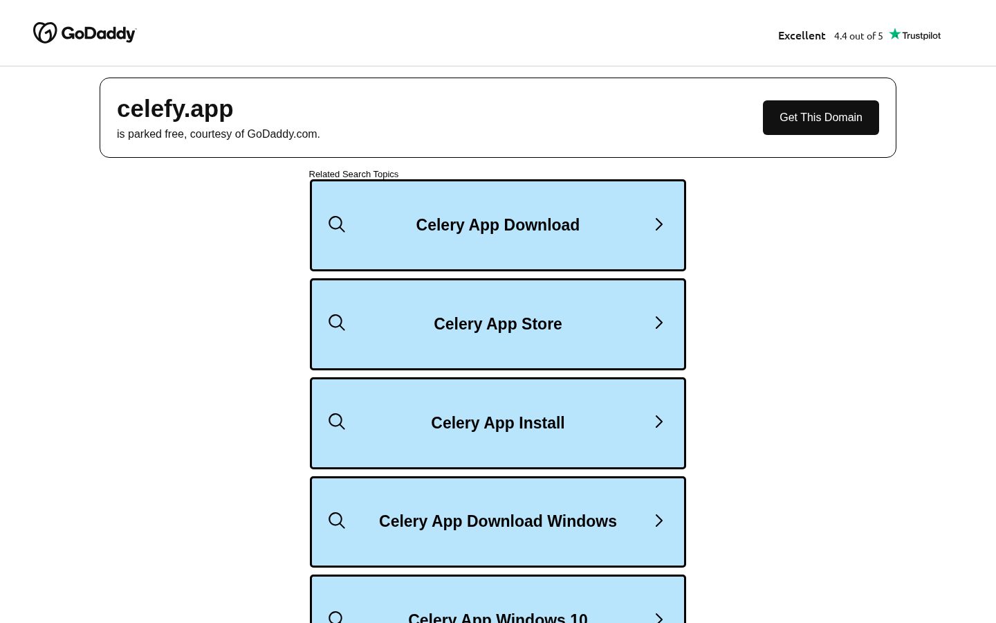 Celefy Homepage