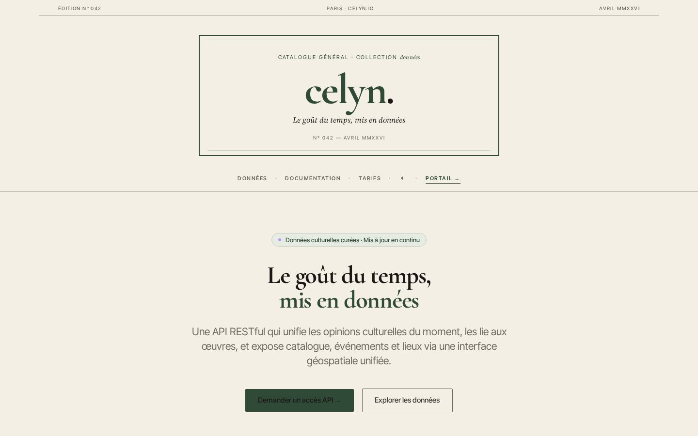 Celyn Homepage