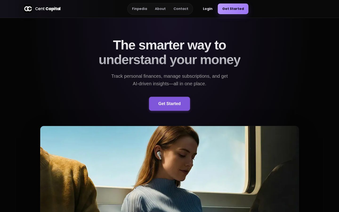 Cent Capital Homepage