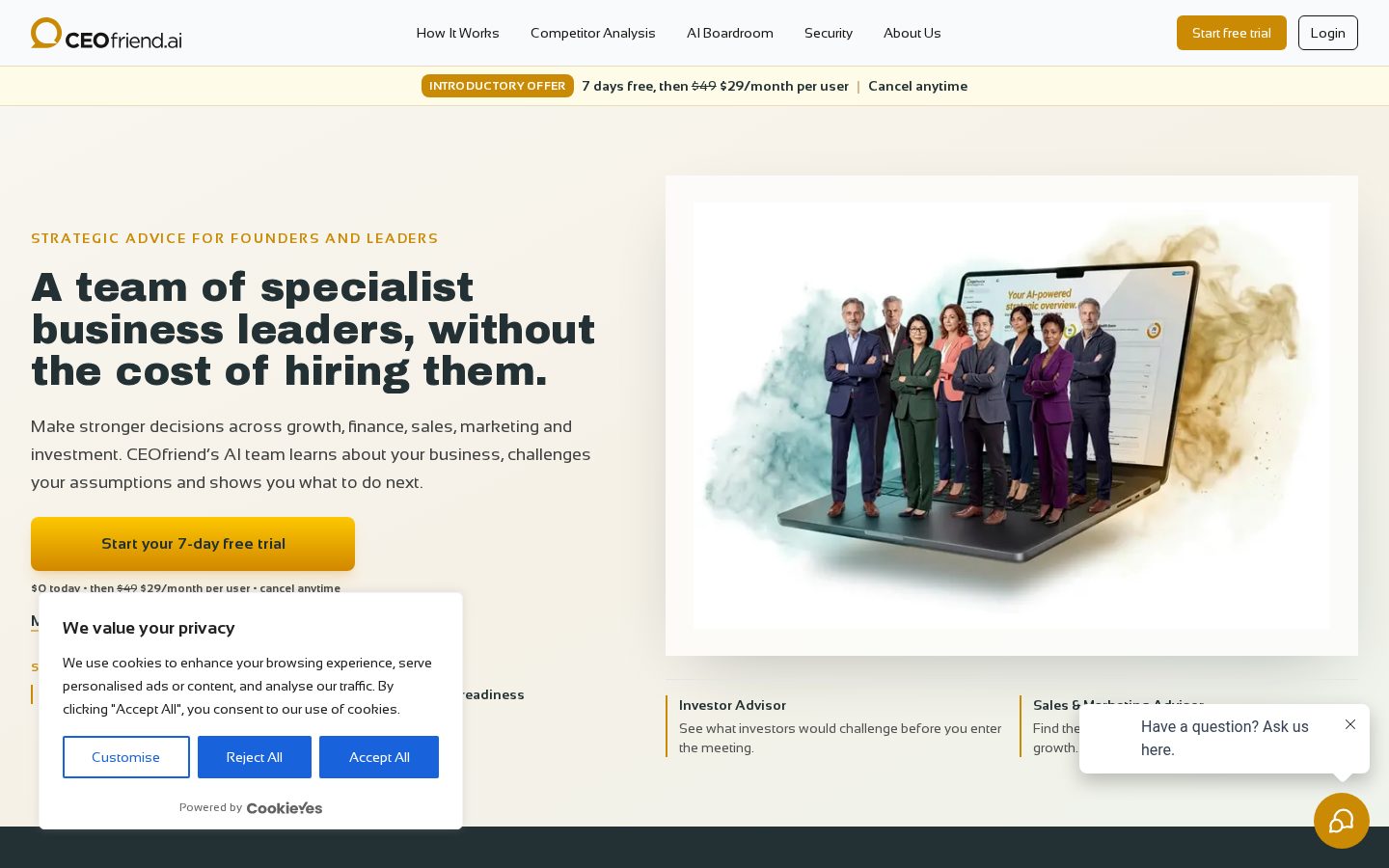 CEOfriend Homepage