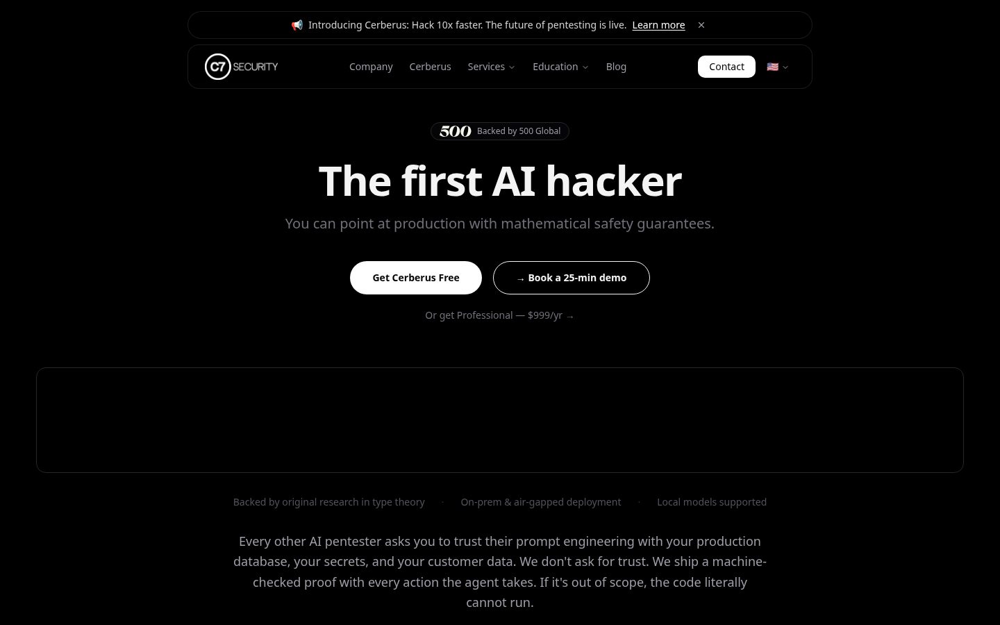 Cerberus Homepage